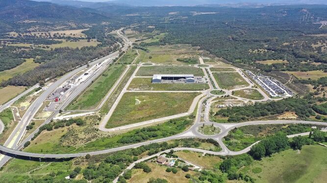 terreno en construcción